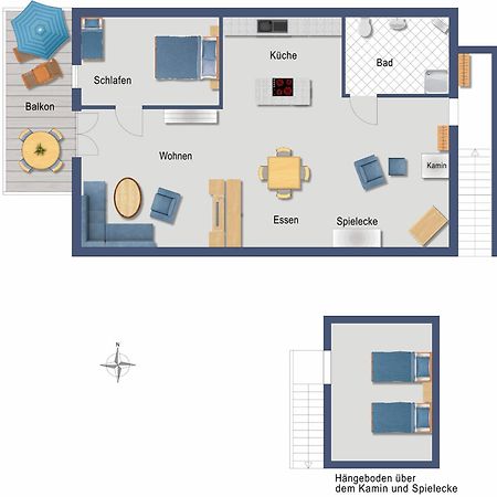 Barnsen Ferienwohnung Auf Der Ruebenburg מראה חיצוני תמונה